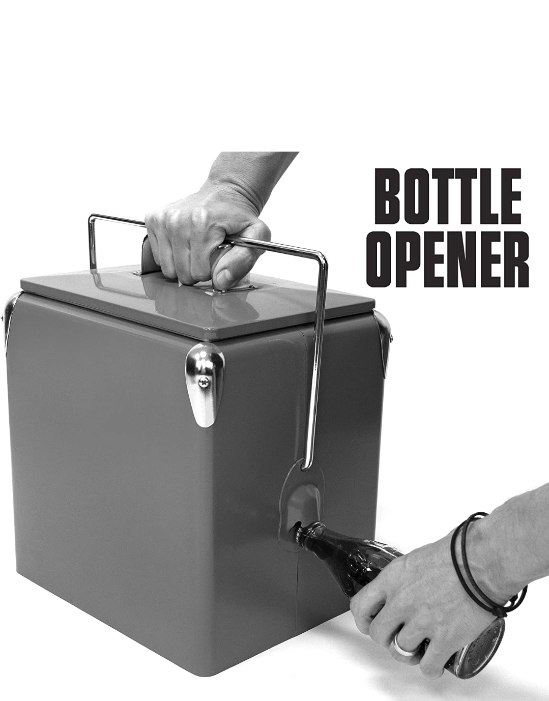 Custom Laser Engraved 12 QT. Retro Cooler