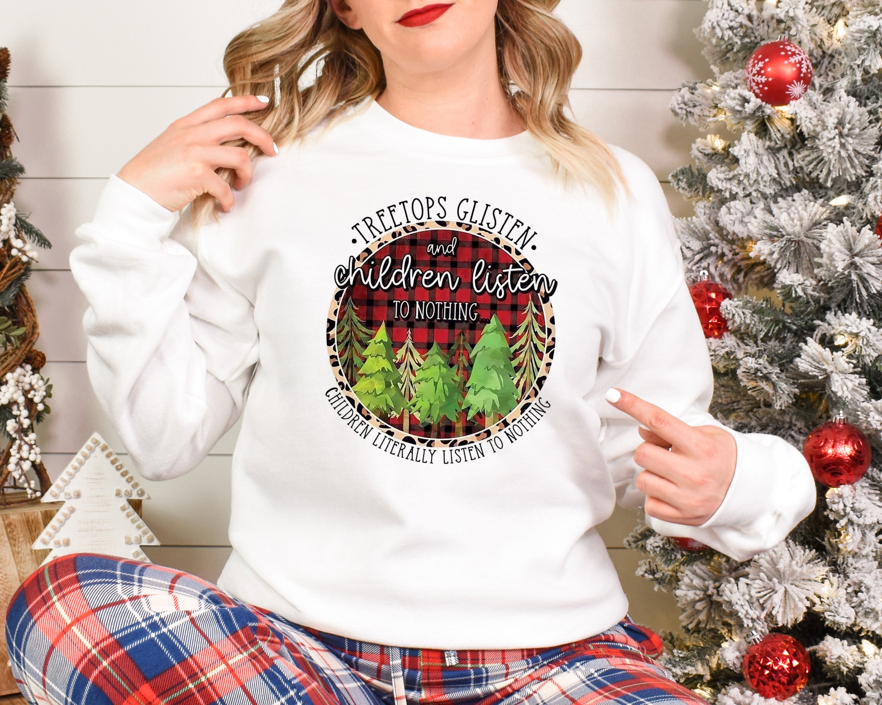 Tree Tops Glisten and Children Listen to Nothing Shirt