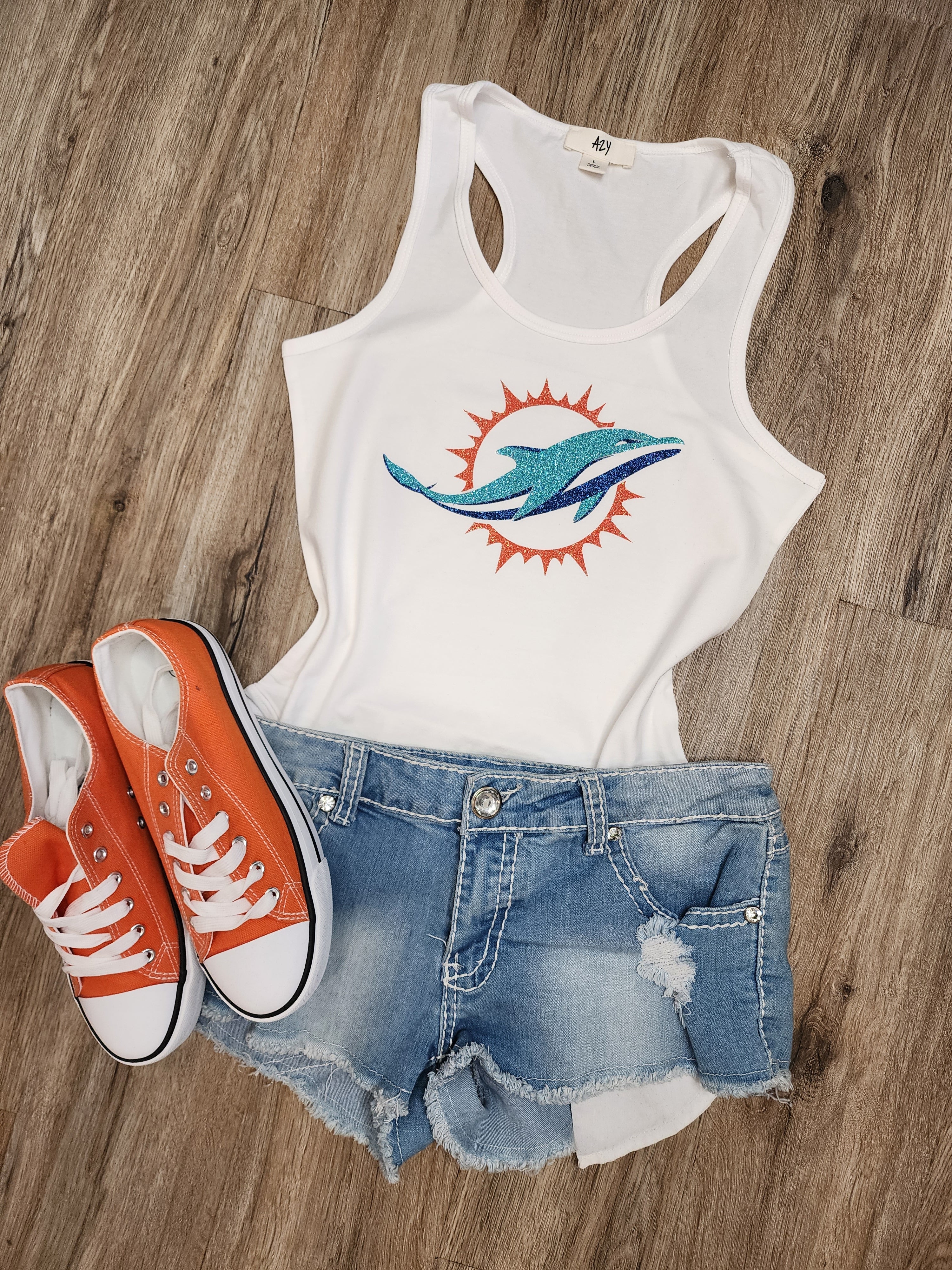 Dolphins Glitter Shirt