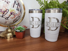 Custom Laser Engraved 20 oz Tumbler