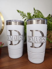 Custom Laser Engraved 20 oz Tumbler