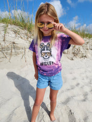 Mom Life and Kid Life Bleached Skull Tee