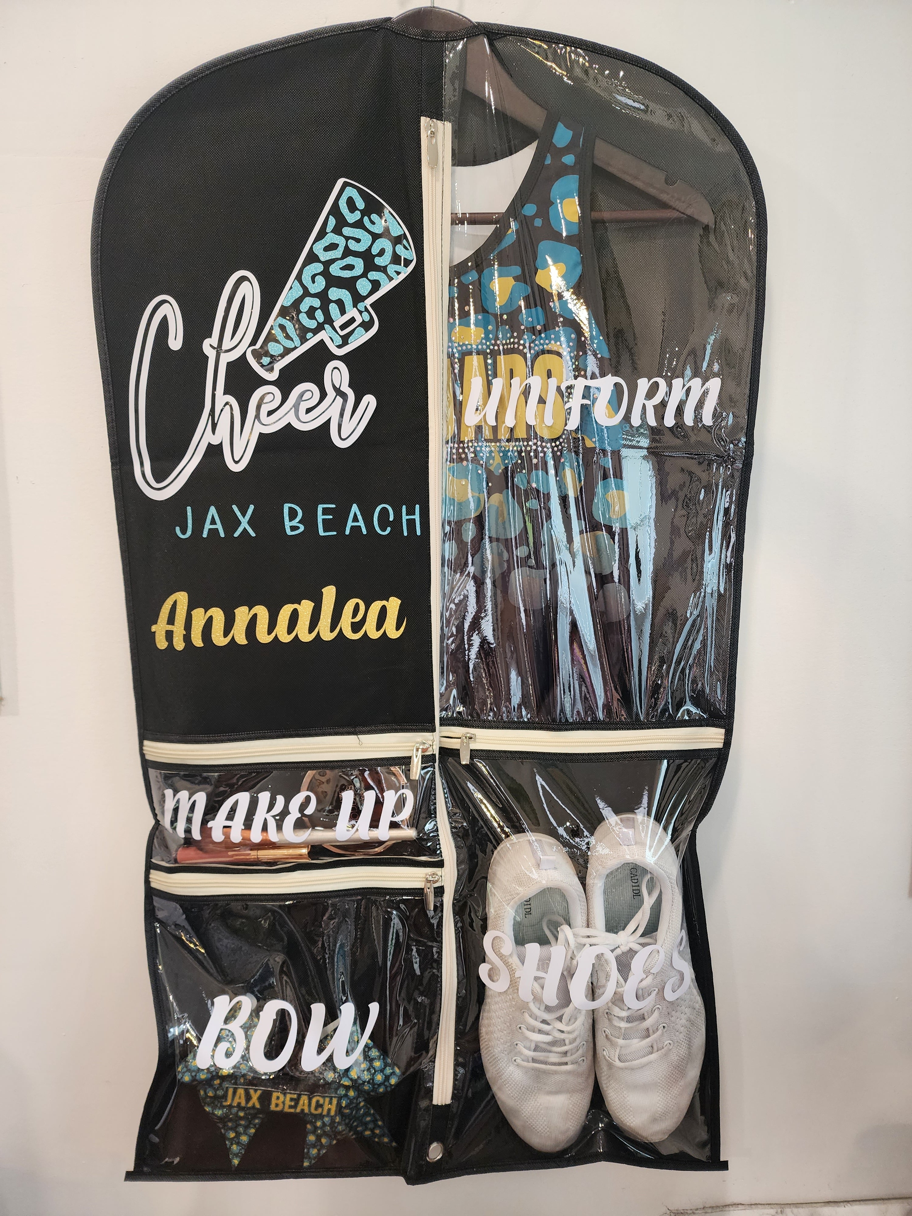 Personalized Cheerleading and Dance Garment Bags