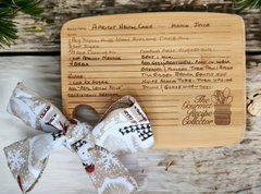 Mini Customized Recipe Boards