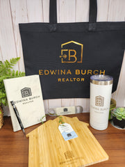 Custom Metallic Print Canvas Tote Bags