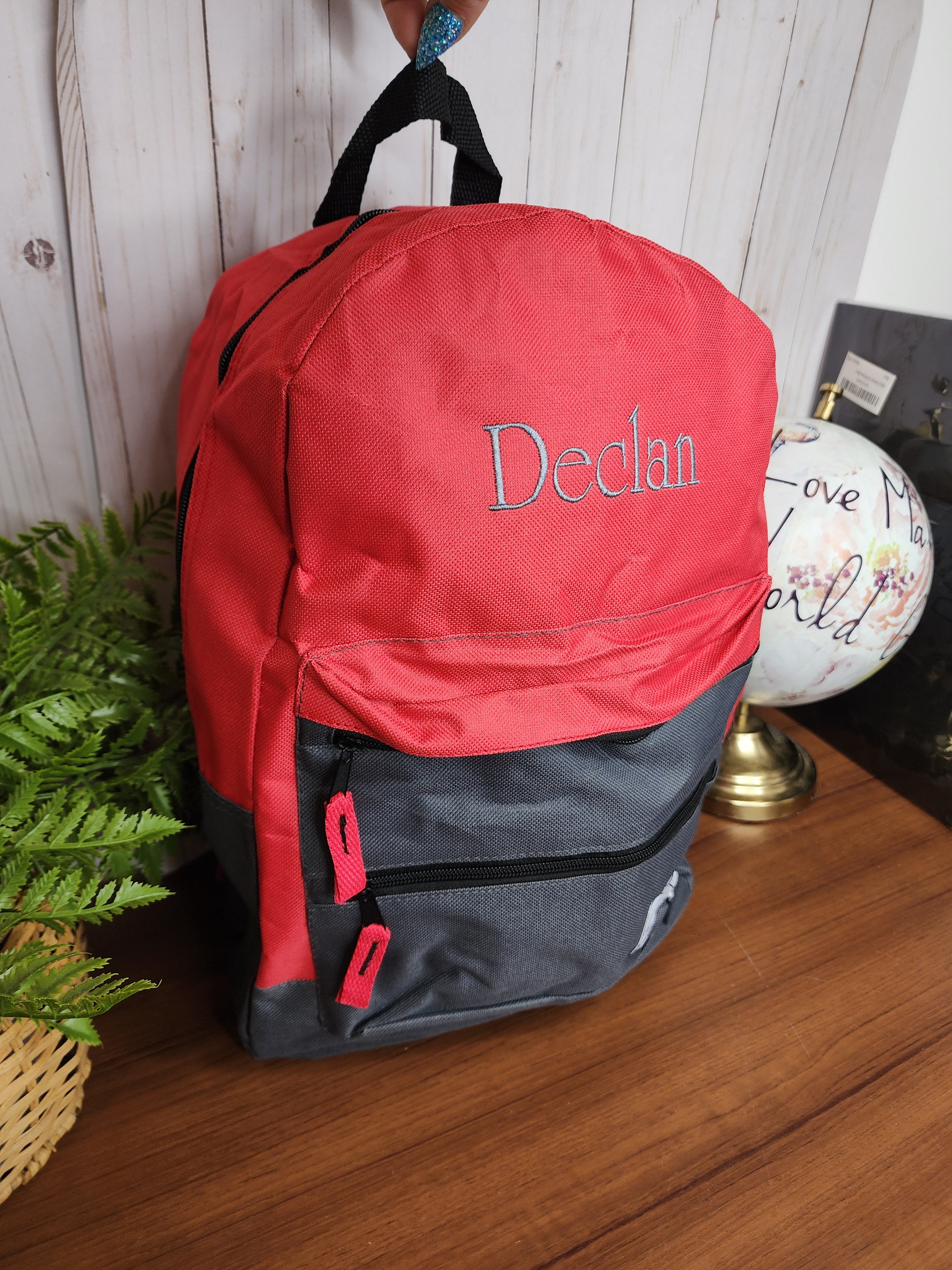 Custom Embroidered Backpack