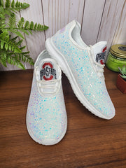 Ohio State Glitter Sneakers