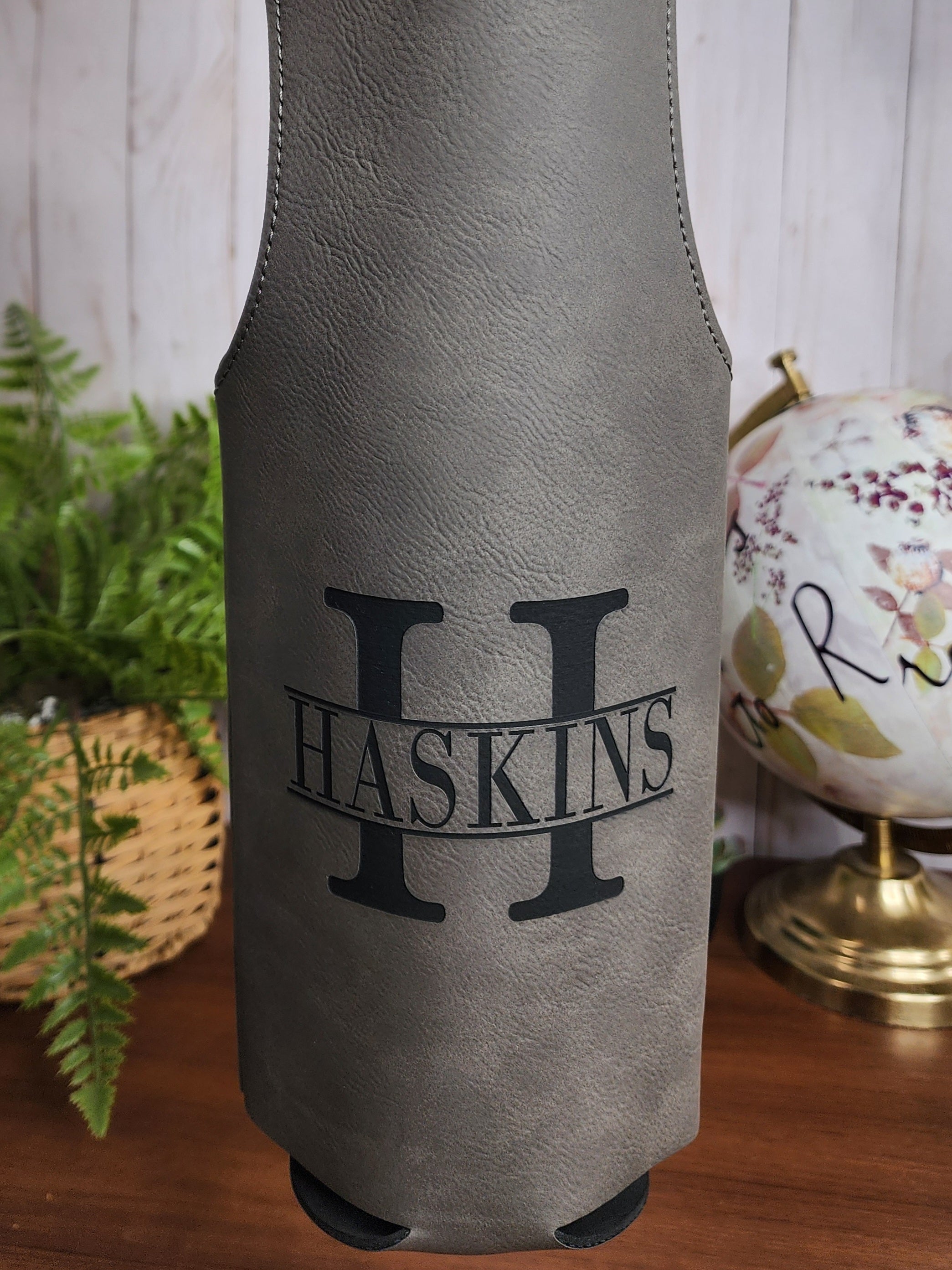 Custom Laser Engraved Wine Bag