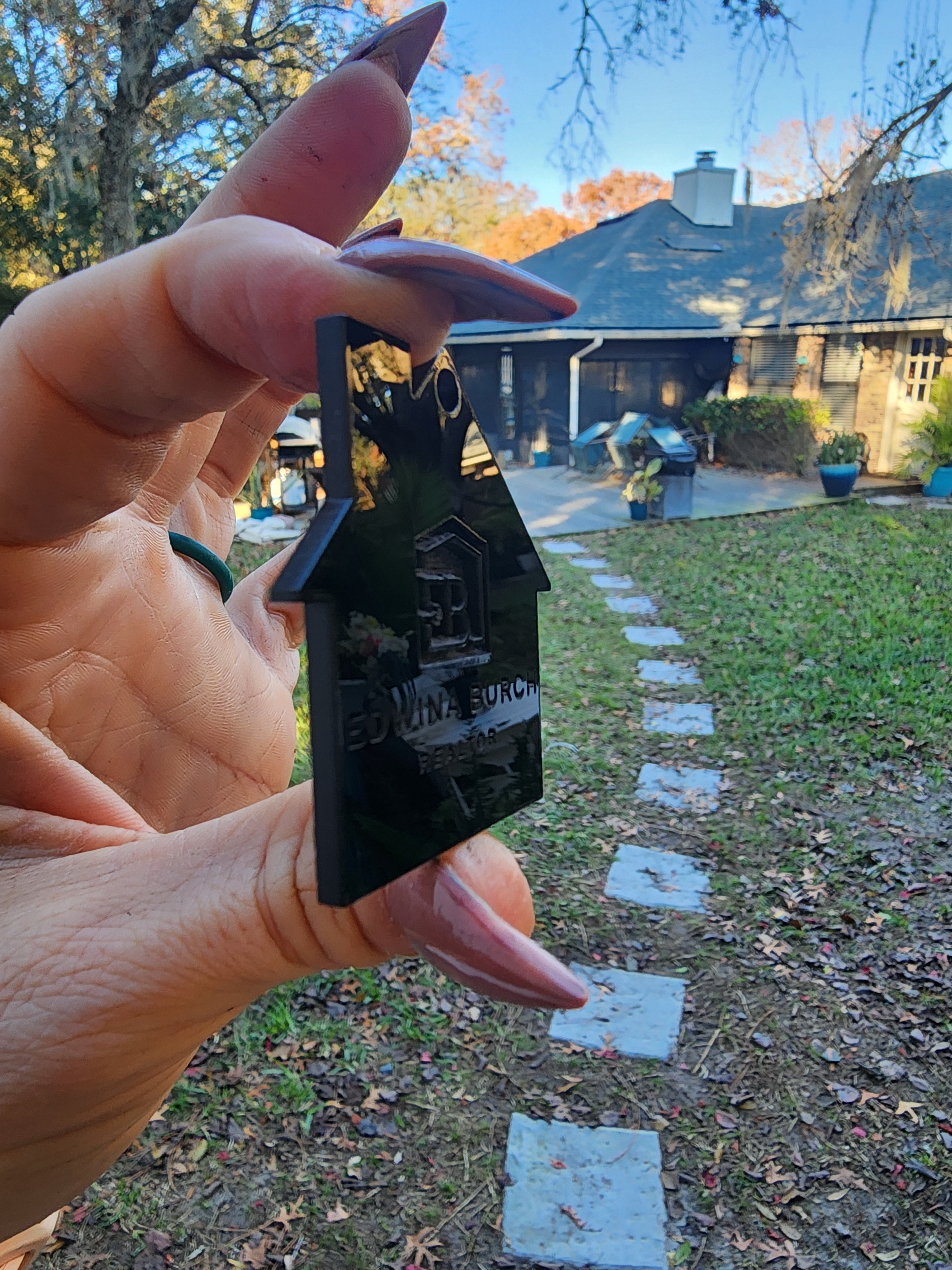 Branded Acrylic Keychain