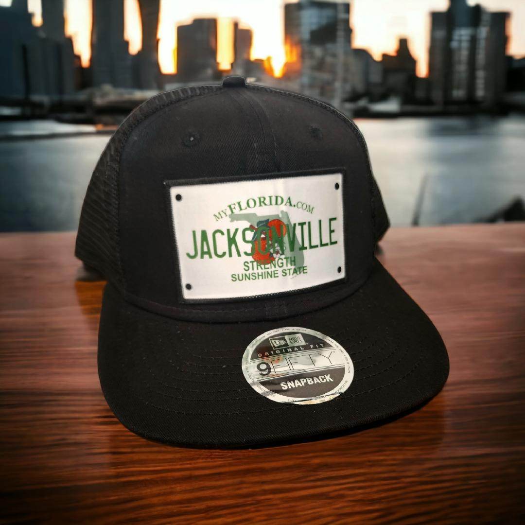 Jacksonville License Plate Trucker Hat