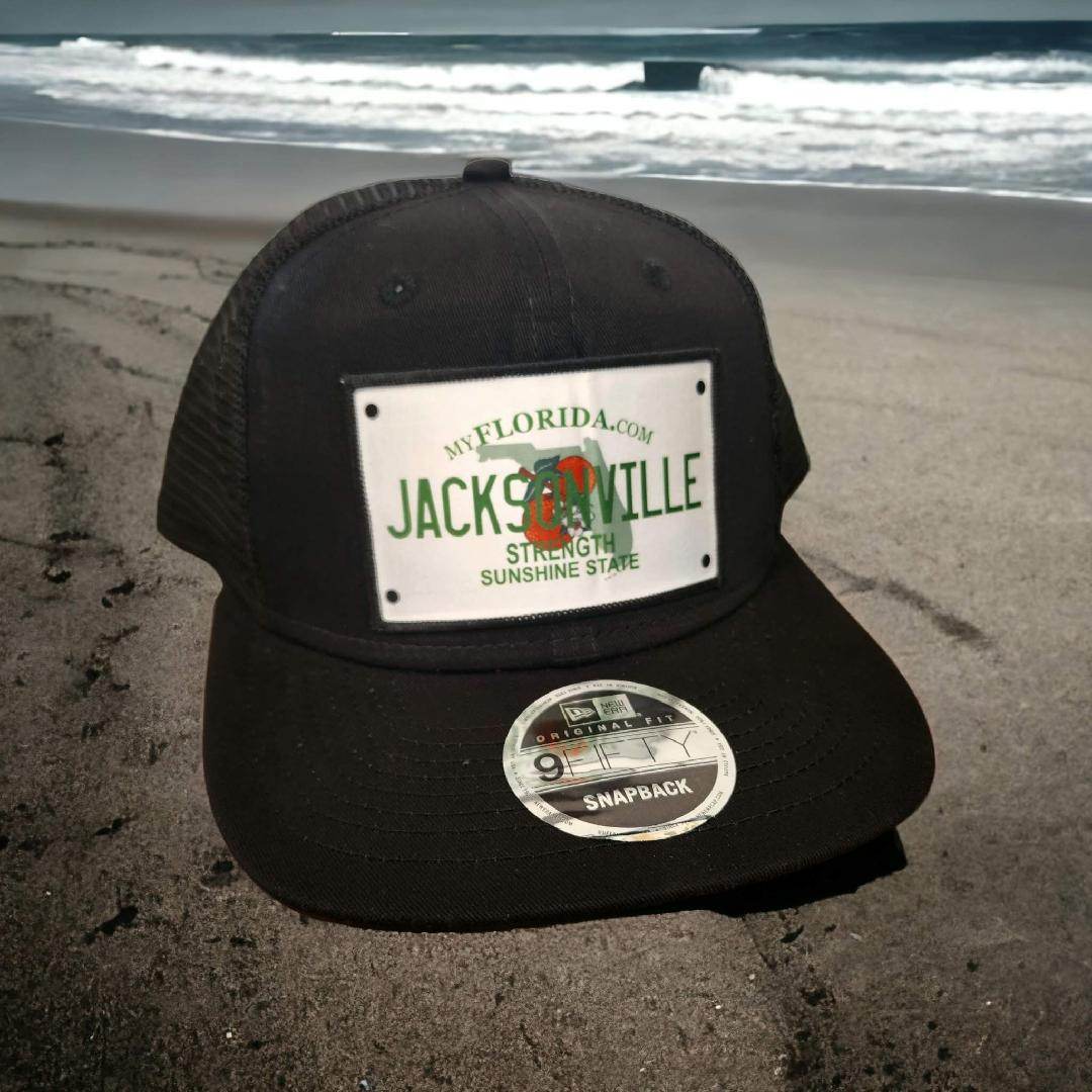 Jacksonville License Plate Trucker Hat