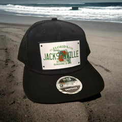 Jacksonville License Plate Trucker Hat