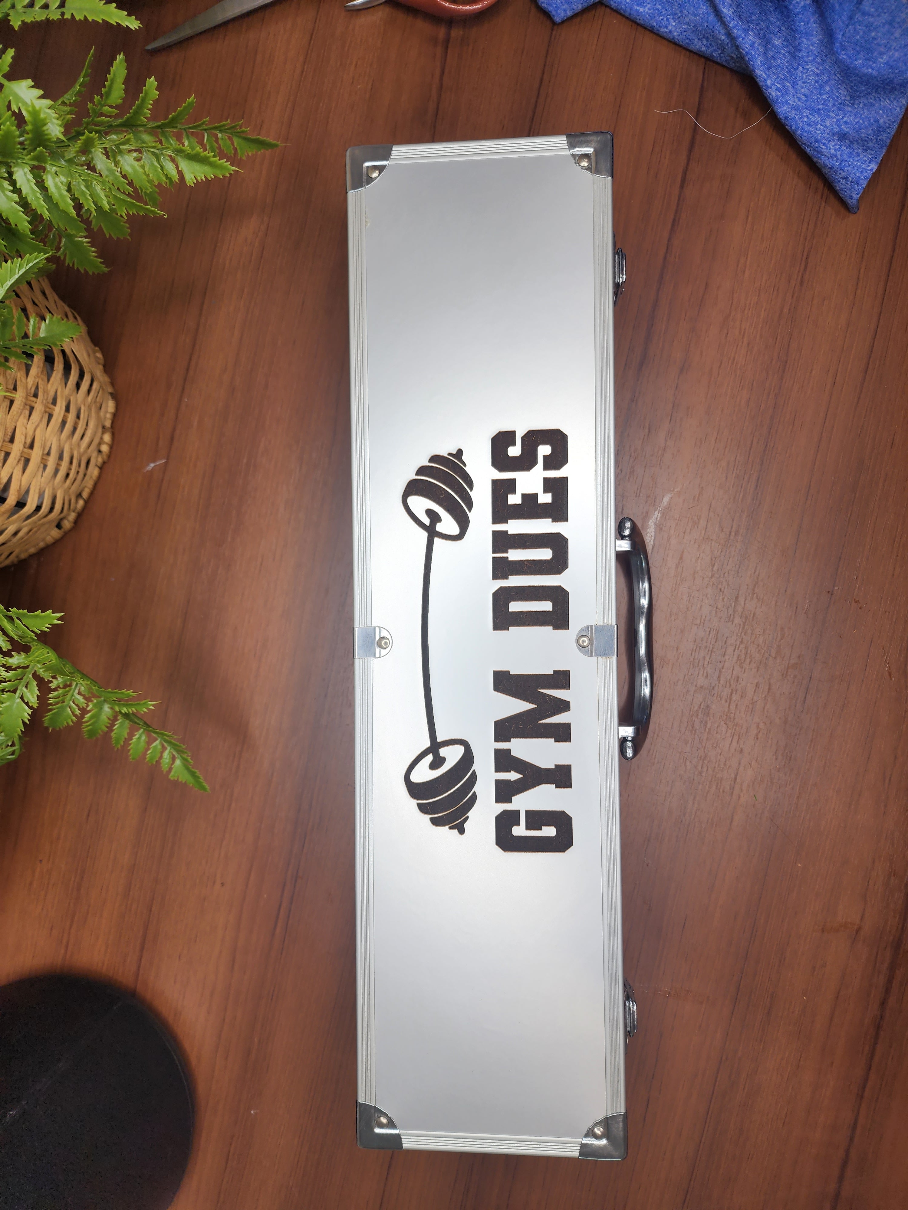 Custom Aluminum BBQ Set with Engraved Case