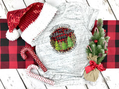 Tree Tops Glisten and Children Listen to Nothing Marbled Shirt