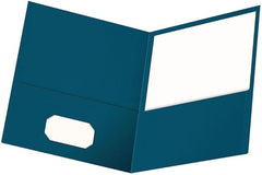 Branded Foil Presentation Folders with Card Holder