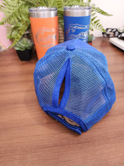 Glitter Florida Messy Bun Ballcap