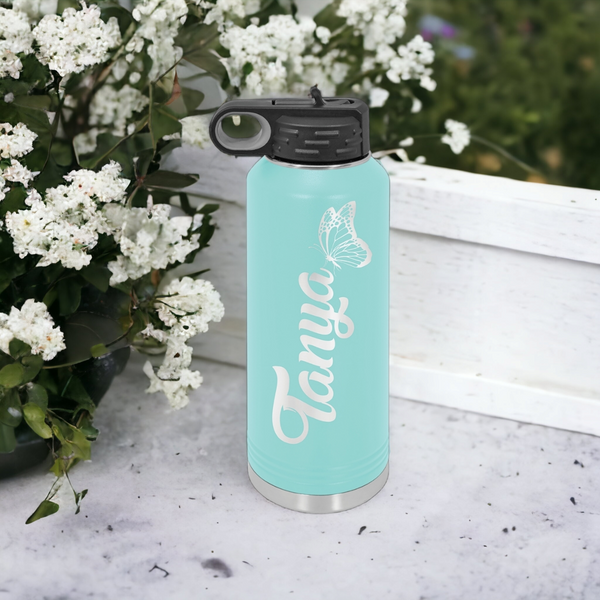 Amazing Grace Glass Water Bottle — SUMI Enterprises, LLC