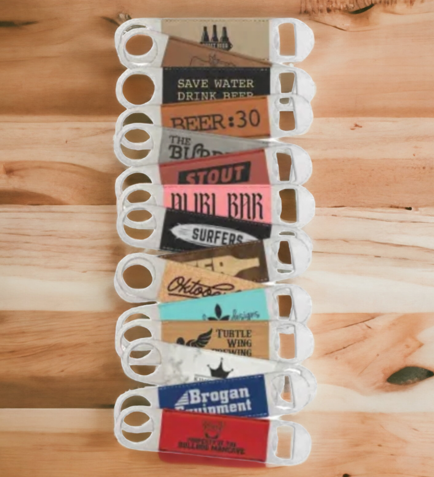 Personalized Leatherette Bottle Opener