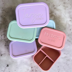 Personalized Silicone Bento Lunch Box