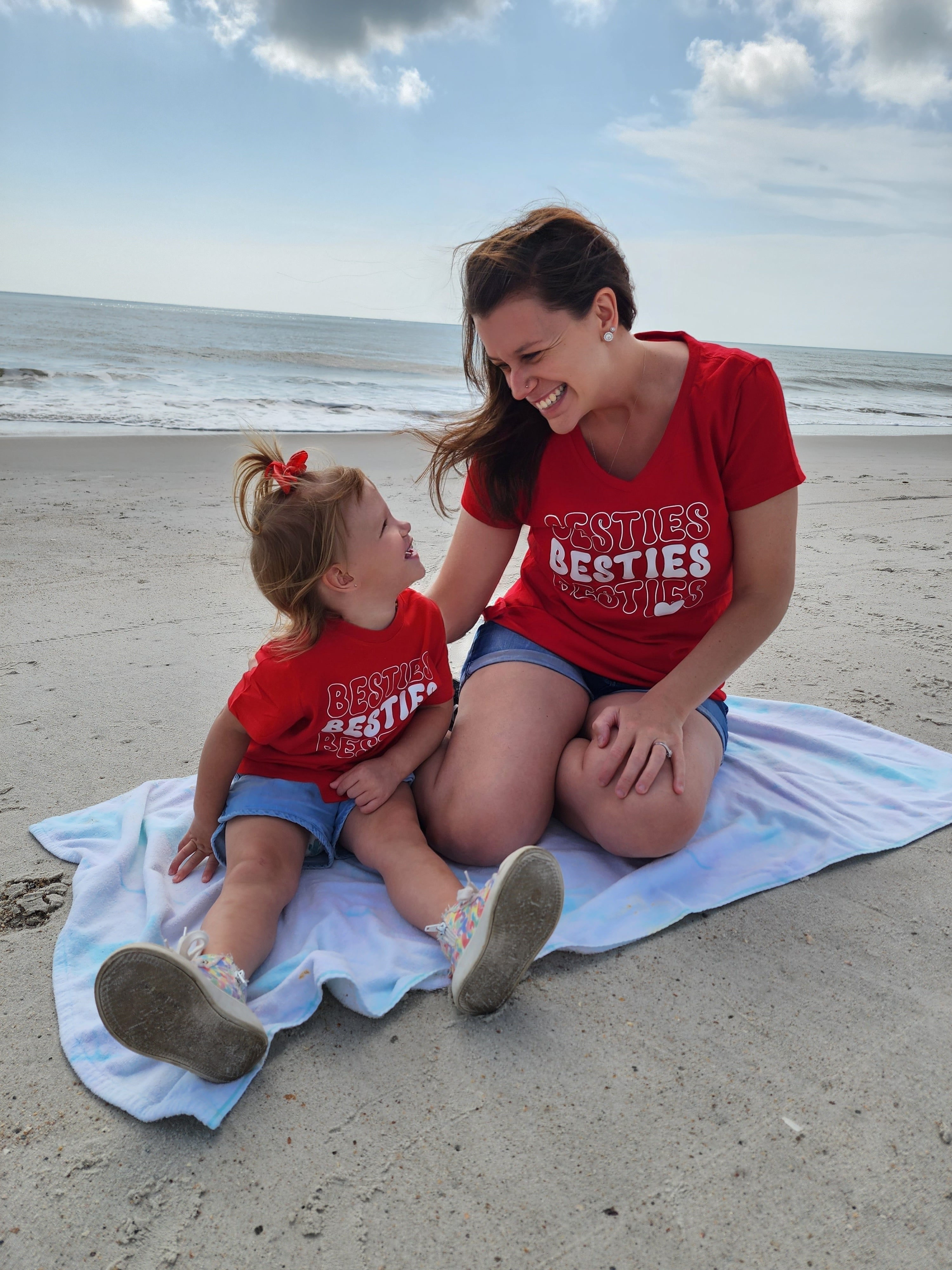 Besties Shirt Set