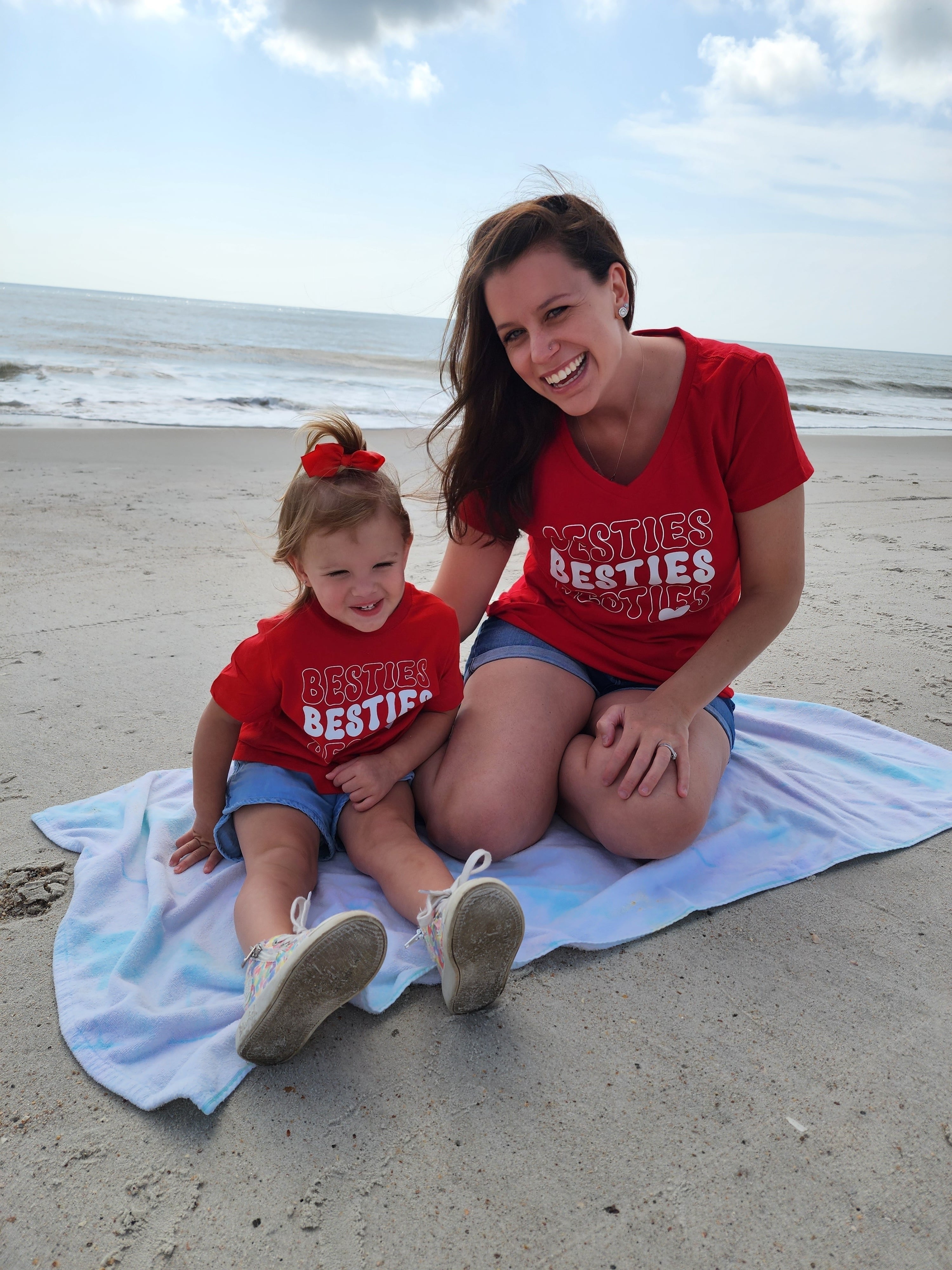 Besties Shirt Set