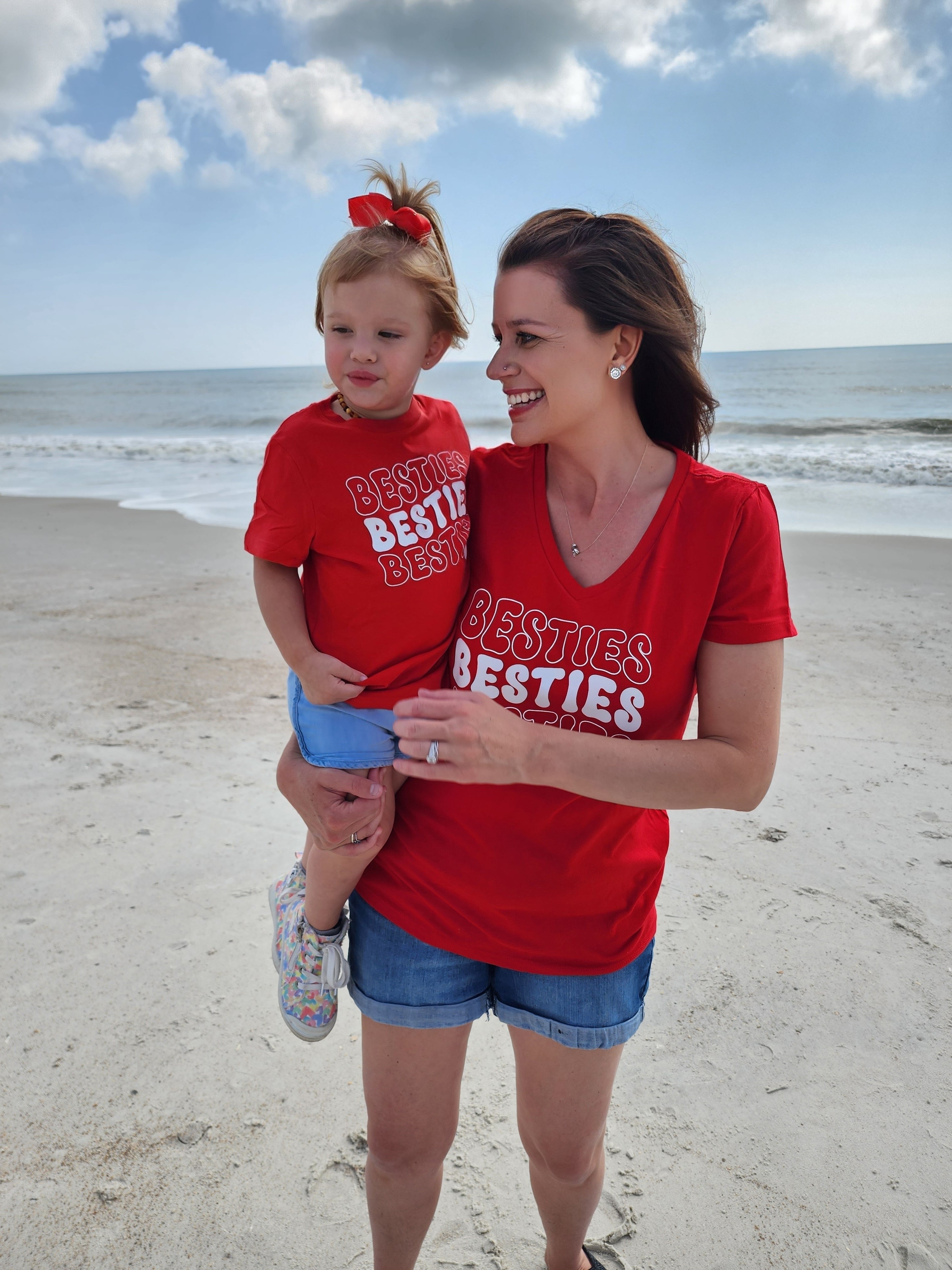 Besties Shirt Set