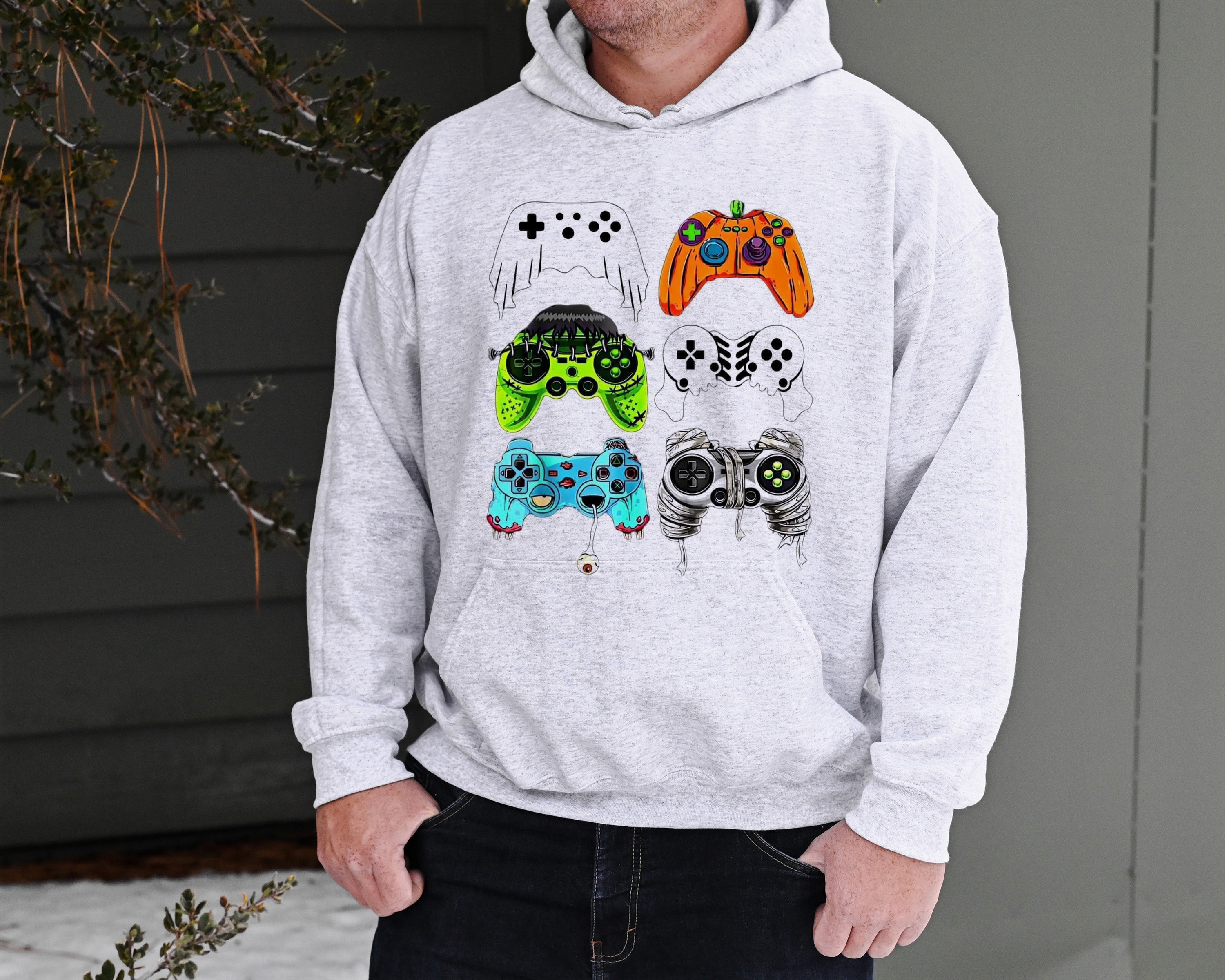 Skeleton Zombie Gaming Shirt
