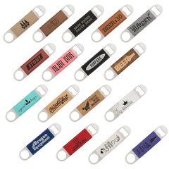 Personalized Leatherette Bottle Opener