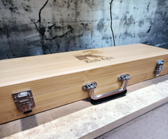 Custom Laser Engraved BBQ Set with Case
