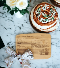 Mini Customized Recipe Boards
