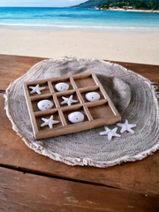 Coastal Tic Tac Toe Set