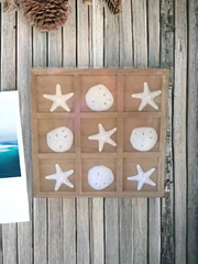 Coastal Tic Tac Toe Set