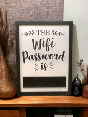 WiFi Password Sign