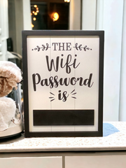 WiFi Password Sign