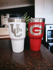Custom Laser Engraved 30 oz Tumbler