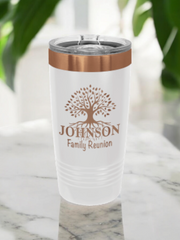 Rose Gold Plated Laser Engraved Drinkware