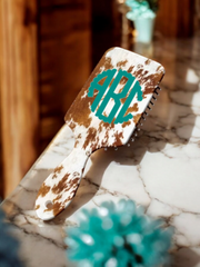 Personalized Cow Pattern Brush