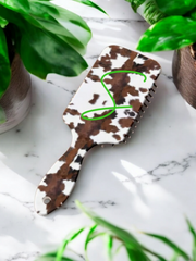 Personalized Cow Pattern Brush