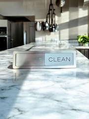 Dishwasher Magnet with Easy Slide Clean/Dirty Indicator