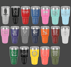 Custom Laser Engraved 30 oz Tumbler