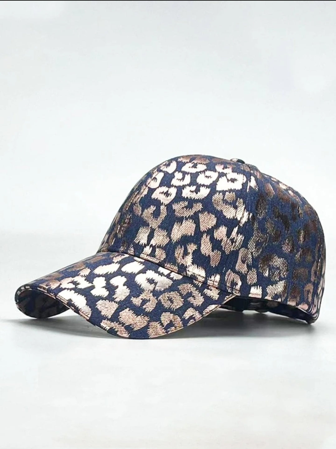 Leopard Print Women's Baseball Cap