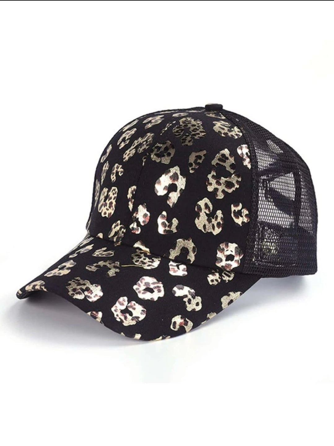 Leopard Print Women's Baseball Cap
