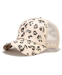 Leopard Print Women's Baseball Cap