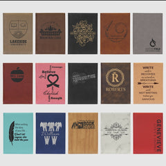Branded Leatherette Laser Engraved Notebooks