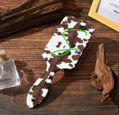 Personalized Cow Pattern Brush