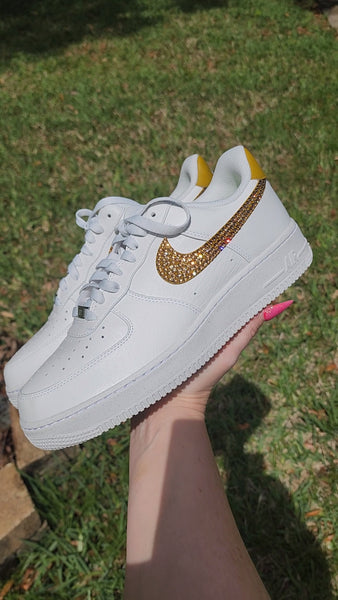 sparkling nike shoes