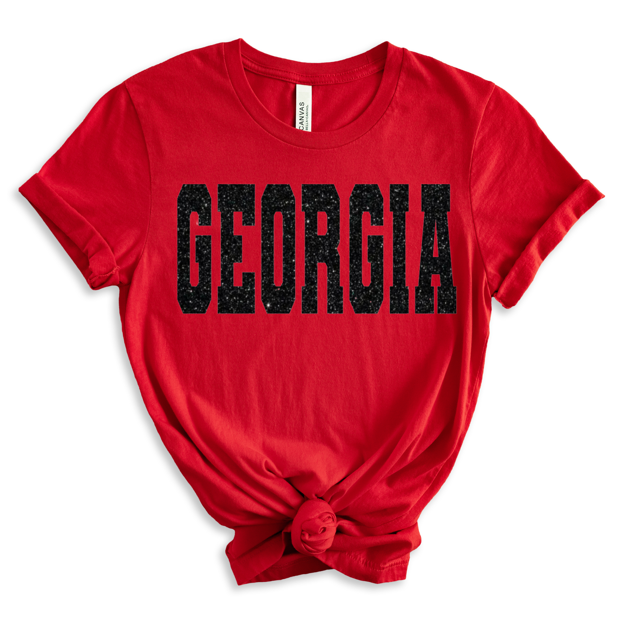 Custom Football Gameday Glitter Shirt