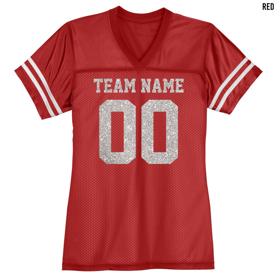 Custom Football Glitter Jersey