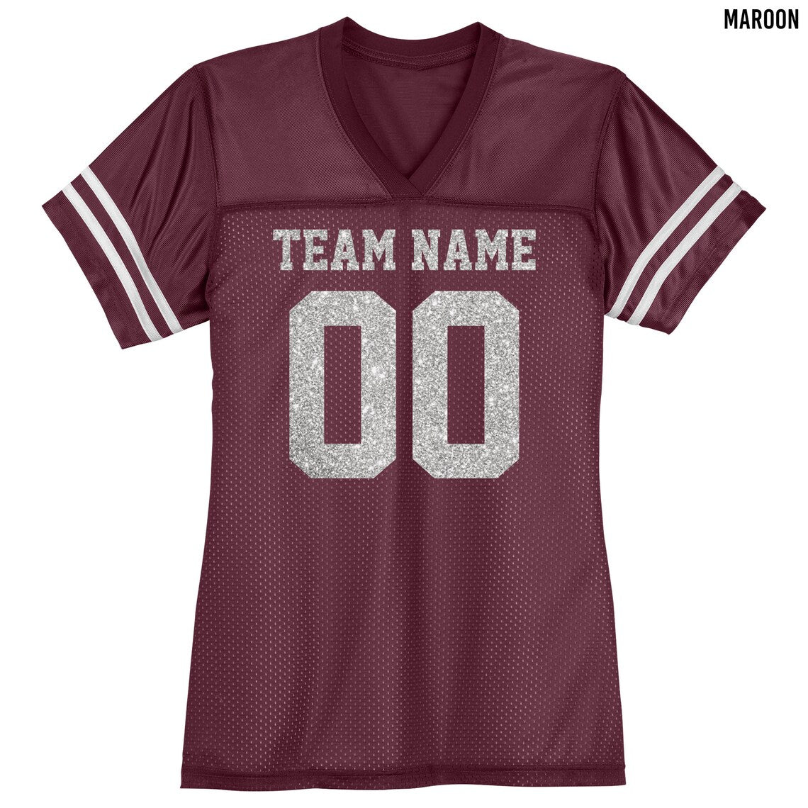Custom Football Glitter Jersey