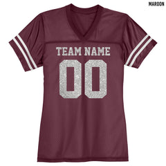 Custom Football Glitter Jersey